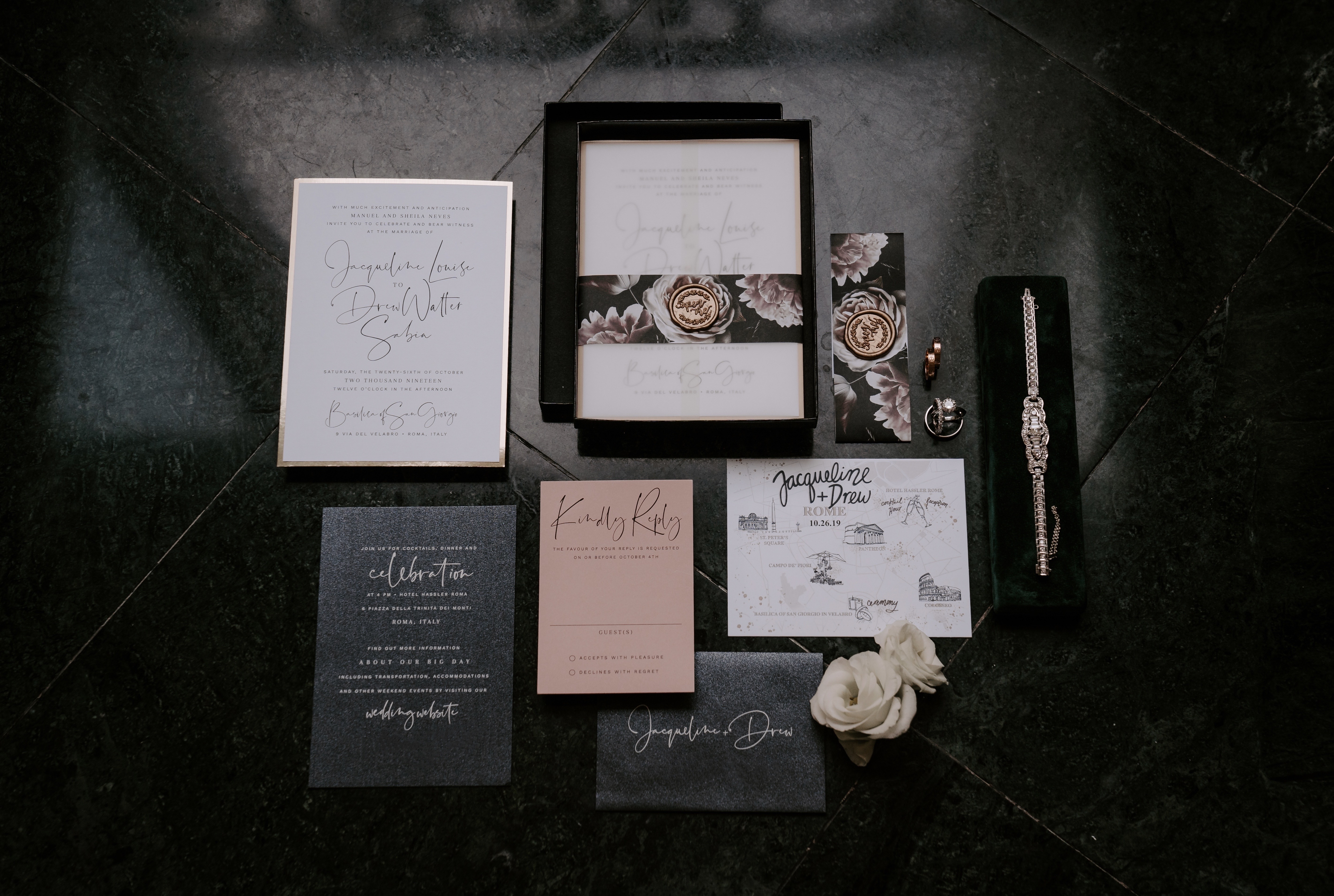 custom wedding invitation suite paper perfectionist