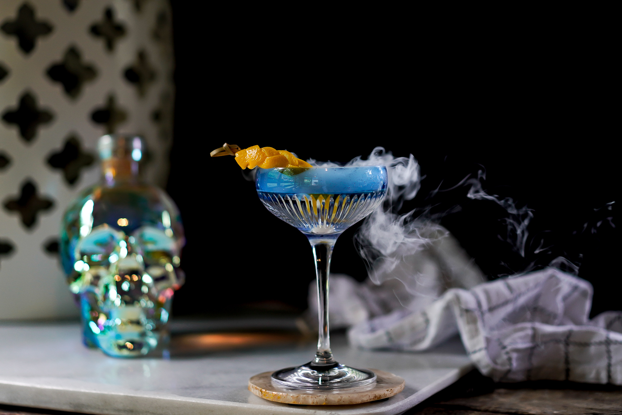 halloween cocktails vodka crystal head
