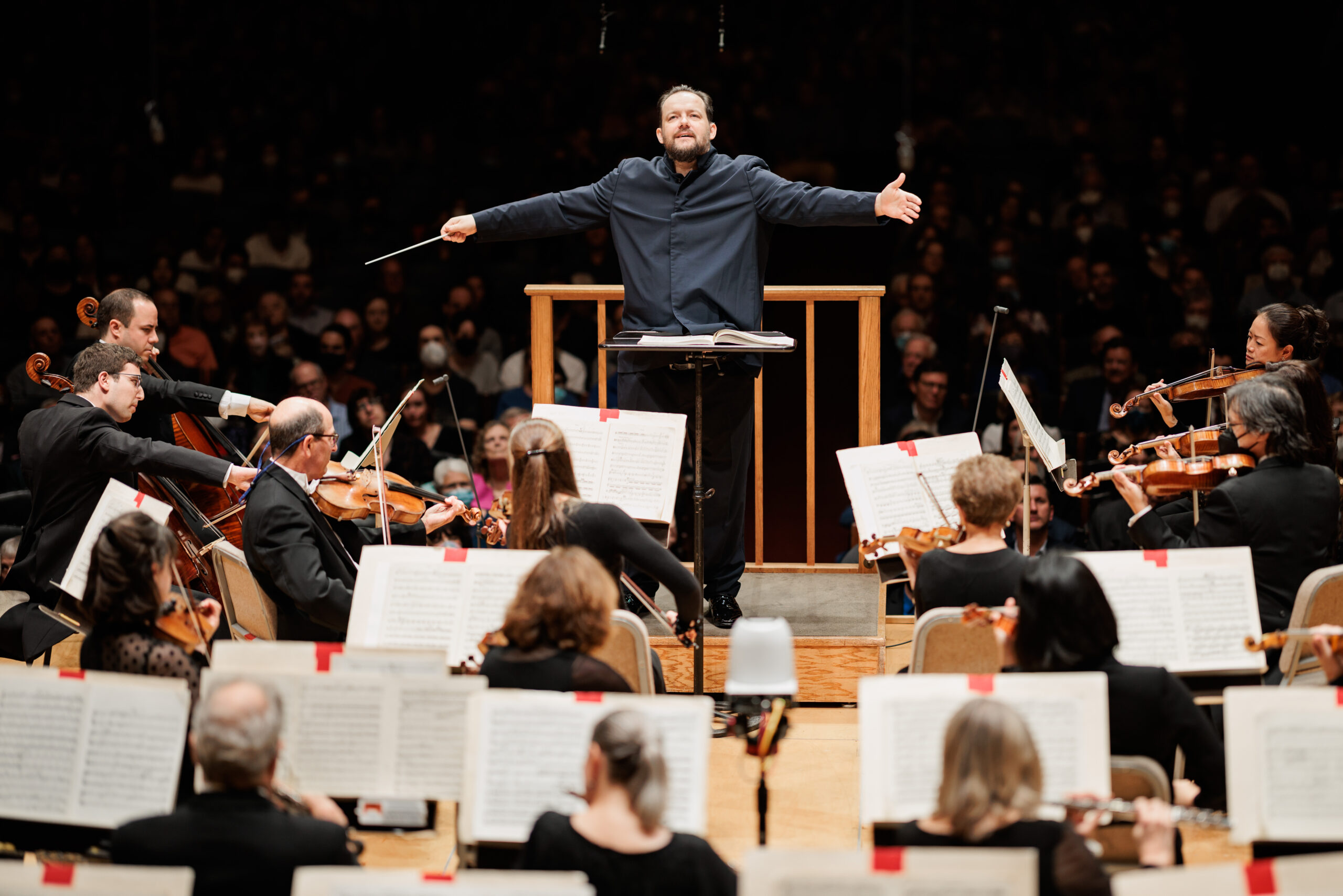 9.22.22 BSO Music Director Andris Nelsons conducts Holst's The Planets (Aram Boghosian)