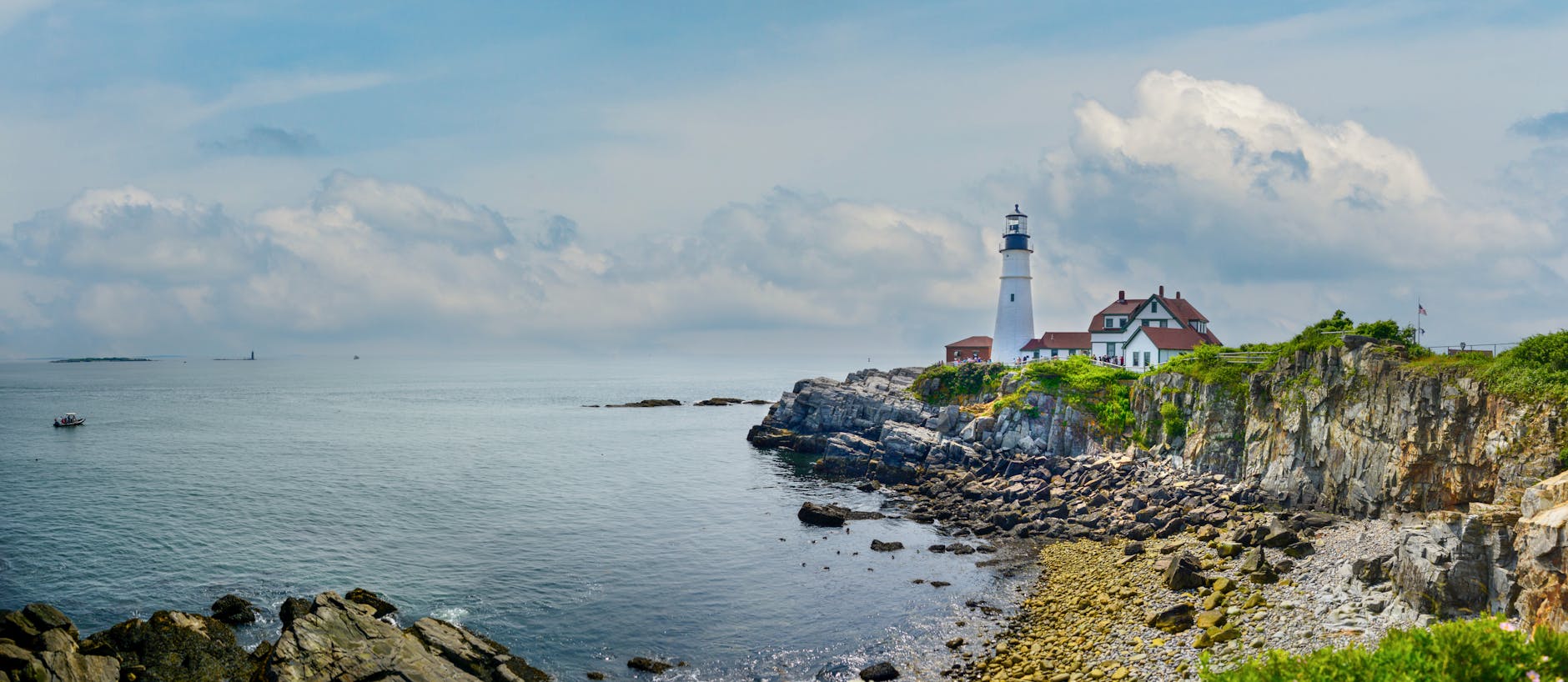 lighthouse on a cliff