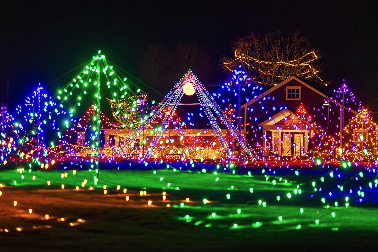 best christmas lights in vermont new england