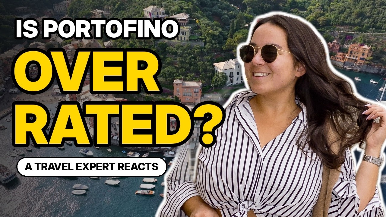 Portofino harbor on the Italian Riviera