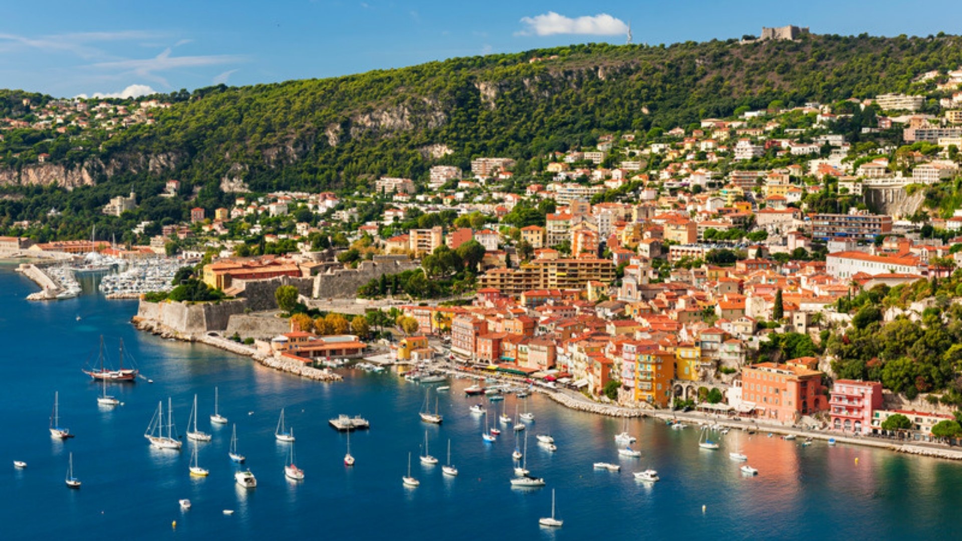 Villefranche-sur-Mer on the French Riviera